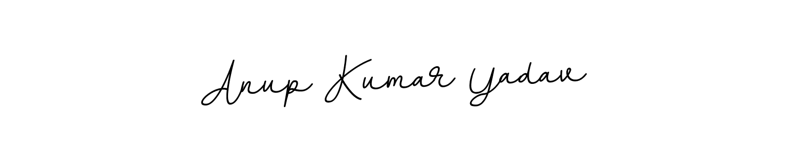Create a beautiful signature design for name Anup Kumar Yadav. With this signature (BallpointsItalic-DORy9) fonts, you can make a handwritten signature for free. Anup Kumar Yadav signature style 11 images and pictures png