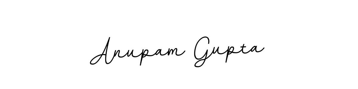 Design your own signature with our free online signature maker. With this signature software, you can create a handwritten (BallpointsItalic-DORy9) signature for name Anupam Gupta. Anupam Gupta signature style 11 images and pictures png