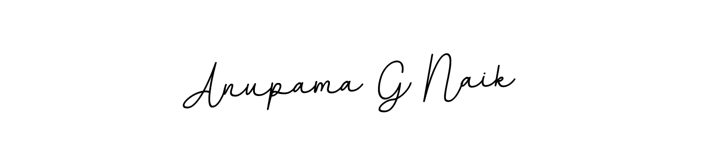 Anupama G Naik stylish signature style. Best Handwritten Sign (BallpointsItalic-DORy9) for my name. Handwritten Signature Collection Ideas for my name Anupama G Naik. Anupama G Naik signature style 11 images and pictures png