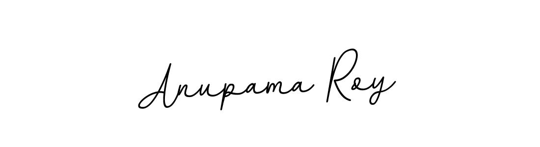 Use a signature maker to create a handwritten signature online. With this signature software, you can design (BallpointsItalic-DORy9) your own signature for name Anupama Roy. Anupama Roy signature style 11 images and pictures png