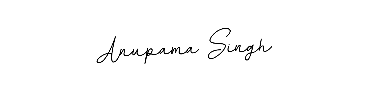 Make a beautiful signature design for name Anupama Singh. With this signature (BallpointsItalic-DORy9) style, you can create a handwritten signature for free. Anupama Singh signature style 11 images and pictures png