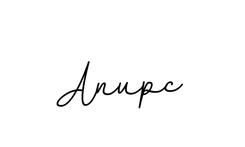 Anupc stylish signature style. Best Handwritten Sign (BallpointsItalic-DORy9) for my name. Handwritten Signature Collection Ideas for my name Anupc. Anupc signature style 11 images and pictures png