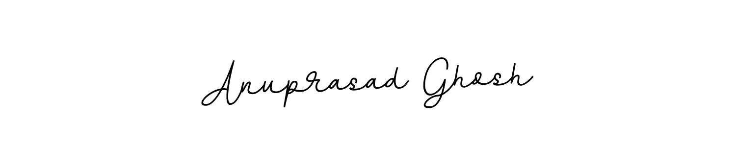 Anuprasad Ghosh stylish signature style. Best Handwritten Sign (BallpointsItalic-DORy9) for my name. Handwritten Signature Collection Ideas for my name Anuprasad Ghosh. Anuprasad Ghosh signature style 11 images and pictures png