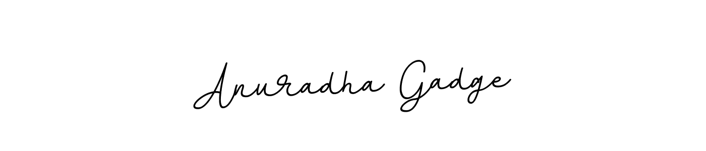 Create a beautiful signature design for name Anuradha Gadge. With this signature (BallpointsItalic-DORy9) fonts, you can make a handwritten signature for free. Anuradha Gadge signature style 11 images and pictures png