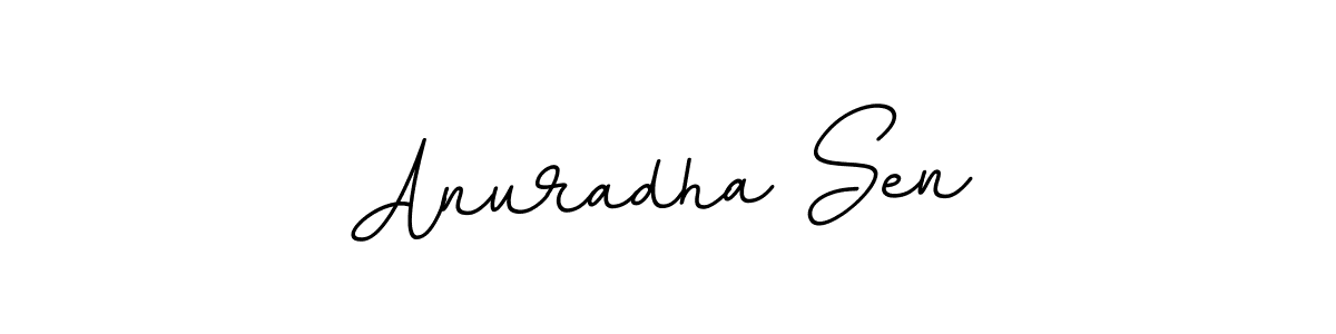 How to make Anuradha Sen name signature. Use BallpointsItalic-DORy9 style for creating short signs online. This is the latest handwritten sign. Anuradha Sen signature style 11 images and pictures png