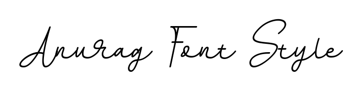 Personalize your online presence with Anurag Font Style signature rendered in elegant BallpointsItalic-DORy9 font. Great for website footers and blogs. Anurag Font Style signature style 11 images and pictures png