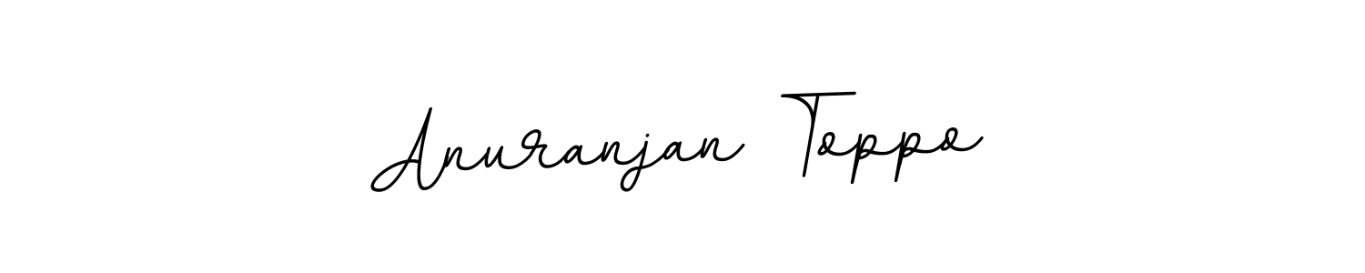 Use a signature maker to create a handwritten signature online. With this signature software, you can design (BallpointsItalic-DORy9) your own signature for name Anuranjan Toppo. Anuranjan Toppo signature style 11 images and pictures png