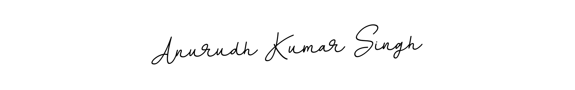 Make a beautiful signature design for name Anurudh Kumar Singh. With this signature (BallpointsItalic-DORy9) style, you can create a handwritten signature for free. Anurudh Kumar Singh signature style 11 images and pictures png