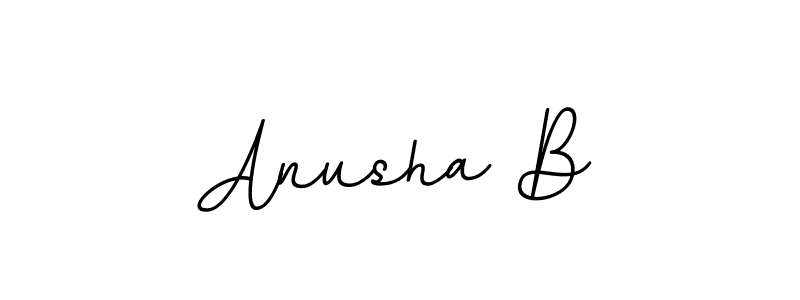 This is the best signature style for the Anusha B name. Also you like these signature font (BallpointsItalic-DORy9). Mix name signature. Anusha B signature style 11 images and pictures png