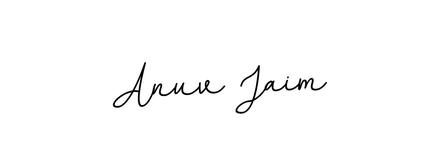 Anuv Jaim stylish signature style. Best Handwritten Sign (BallpointsItalic-DORy9) for my name. Handwritten Signature Collection Ideas for my name Anuv Jaim. Anuv Jaim signature style 11 images and pictures png