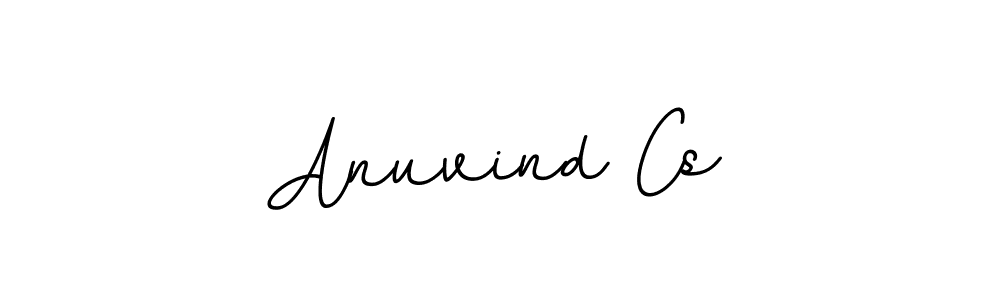 Make a beautiful signature design for name Anuvind Cs. With this signature (BallpointsItalic-DORy9) style, you can create a handwritten signature for free. Anuvind Cs signature style 11 images and pictures png