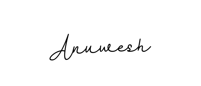Create a beautiful signature design for name Anuwesh. With this signature (BallpointsItalic-DORy9) fonts, you can make a handwritten signature for free. Anuwesh signature style 11 images and pictures png