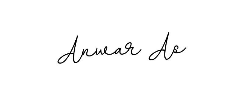 You should practise on your own different ways (BallpointsItalic-DORy9) to write your name (Anwar As) in signature. don't let someone else do it for you. Anwar As signature style 11 images and pictures png