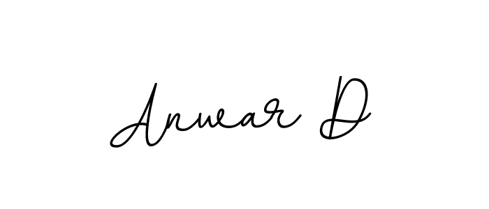 The best way (BallpointsItalic-DORy9) to make a short signature is to pick only two or three words in your name. The name Anwar D include a total of six letters. For converting this name. Anwar D signature style 11 images and pictures png