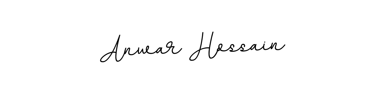 Create a beautiful signature design for name Anwar Hossain. With this signature (BallpointsItalic-DORy9) fonts, you can make a handwritten signature for free. Anwar Hossain signature style 11 images and pictures png