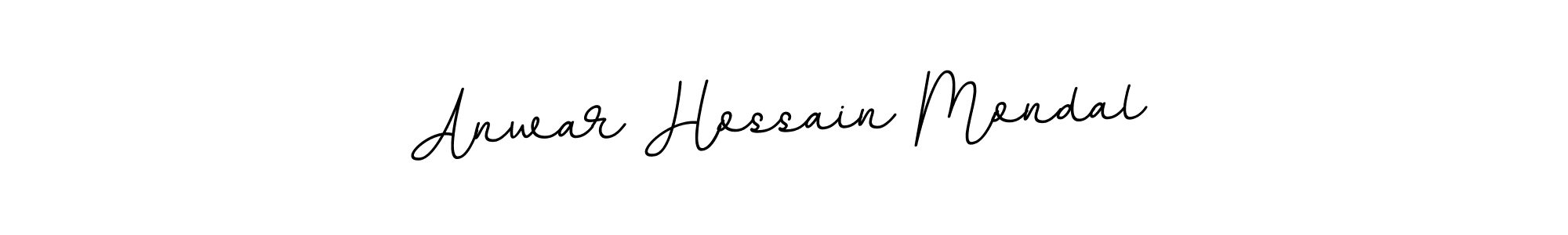 Anwar Hossain Mondal stylish signature style. Best Handwritten Sign (BallpointsItalic-DORy9) for my name. Handwritten Signature Collection Ideas for my name Anwar Hossain Mondal. Anwar Hossain Mondal signature style 11 images and pictures png