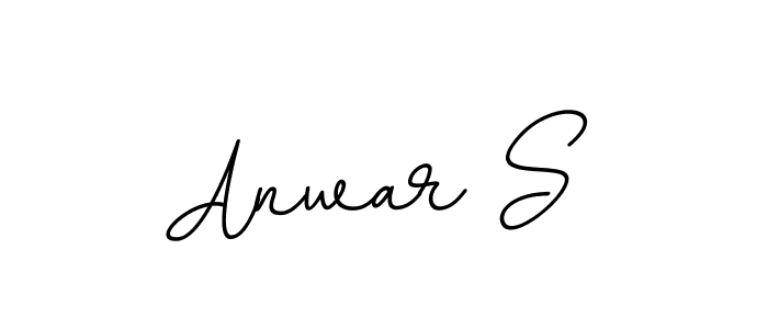 How to Draw Anwar S signature style? BallpointsItalic-DORy9 is a latest design signature styles for name Anwar S. Anwar S signature style 11 images and pictures png