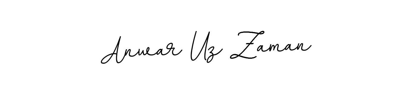 The best way (BallpointsItalic-DORy9) to make a short signature is to pick only two or three words in your name. The name Anwar Uz Zaman include a total of six letters. For converting this name. Anwar Uz Zaman signature style 11 images and pictures png