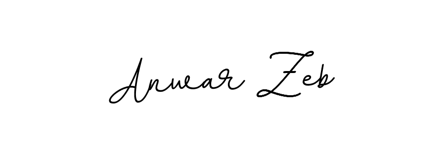 How to make Anwar Zeb signature? BallpointsItalic-DORy9 is a professional autograph style. Create handwritten signature for Anwar Zeb name. Anwar Zeb signature style 11 images and pictures png