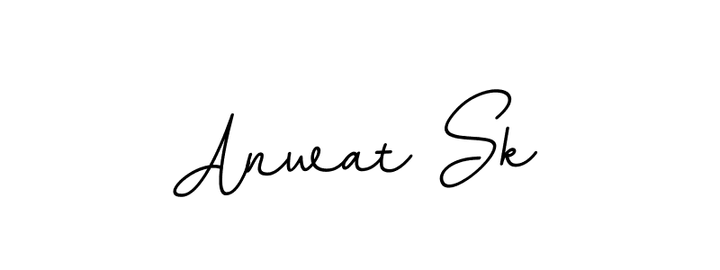 Create a beautiful signature design for name Anwat Sk. With this signature (BallpointsItalic-DORy9) fonts, you can make a handwritten signature for free. Anwat Sk signature style 11 images and pictures png