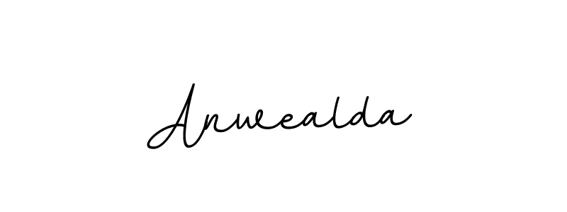 Anwealda stylish signature style. Best Handwritten Sign (BallpointsItalic-DORy9) for my name. Handwritten Signature Collection Ideas for my name Anwealda. Anwealda signature style 11 images and pictures png