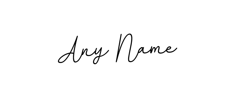 You should practise on your own different ways (BallpointsItalic-DORy9) to write your name (Any Name) in signature. don't let someone else do it for you. Any Name signature style 11 images and pictures png
