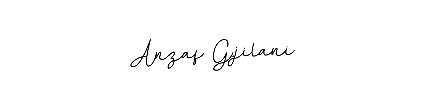 How to make Anzaf G.jilani signature? BallpointsItalic-DORy9 is a professional autograph style. Create handwritten signature for Anzaf G.jilani name. Anzaf G.jilani signature style 11 images and pictures png