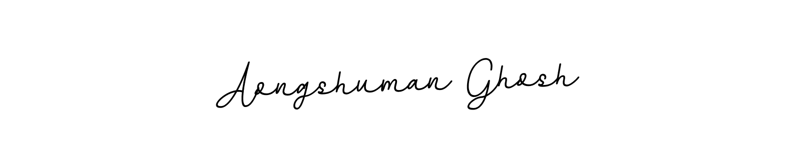 You should practise on your own different ways (BallpointsItalic-DORy9) to write your name (Aongshuman Ghosh) in signature. don't let someone else do it for you. Aongshuman Ghosh signature style 11 images and pictures png