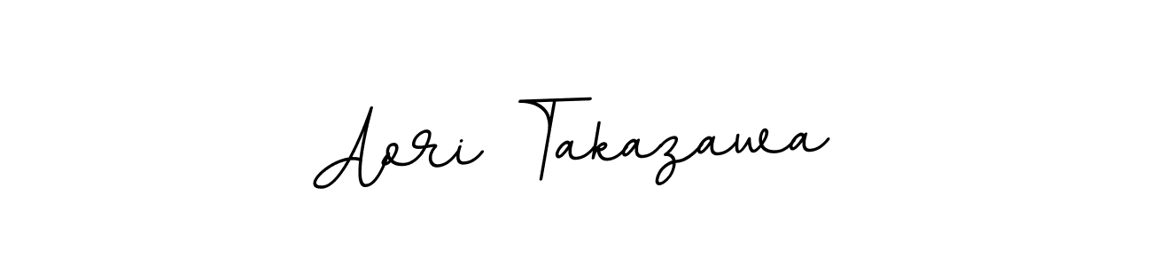 You should practise on your own different ways (BallpointsItalic-DORy9) to write your name (Aori Takazawa) in signature. don't let someone else do it for you. Aori Takazawa signature style 11 images and pictures png