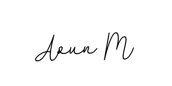 Also You can easily find your signature by using the search form. We will create Aoun M name handwritten signature images for you free of cost using BallpointsItalic-DORy9 sign style. Aoun M signature style 11 images and pictures png