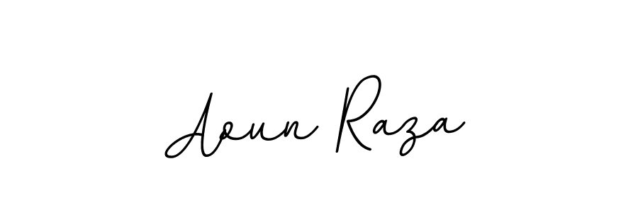 Aoun Raza stylish signature style. Best Handwritten Sign (BallpointsItalic-DORy9) for my name. Handwritten Signature Collection Ideas for my name Aoun Raza. Aoun Raza signature style 11 images and pictures png