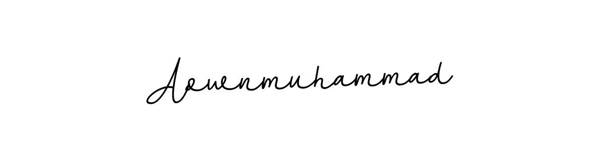 You should practise on your own different ways (BallpointsItalic-DORy9) to write your name (Aownmuhammad) in signature. don't let someone else do it for you. Aownmuhammad signature style 11 images and pictures png