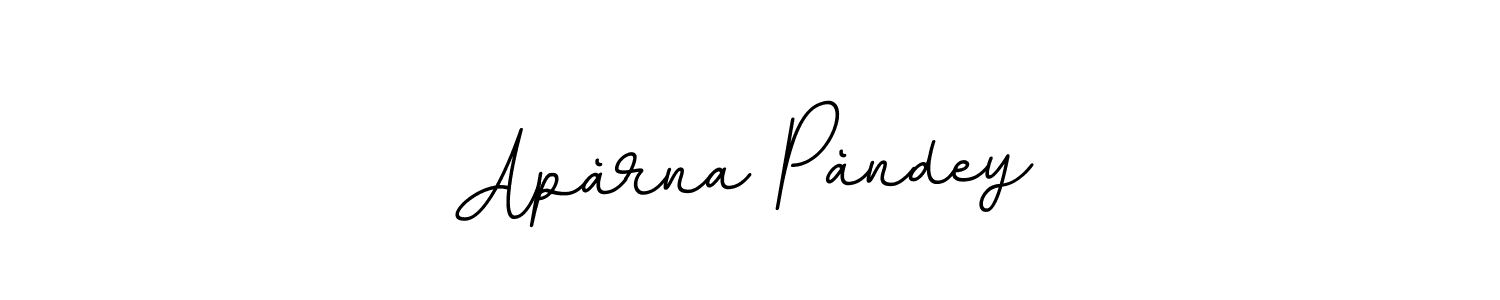 Design your own signature with our free online signature maker. With this signature software, you can create a handwritten (BallpointsItalic-DORy9) signature for name Apàrna Pàndey. Apàrna Pàndey signature style 11 images and pictures png