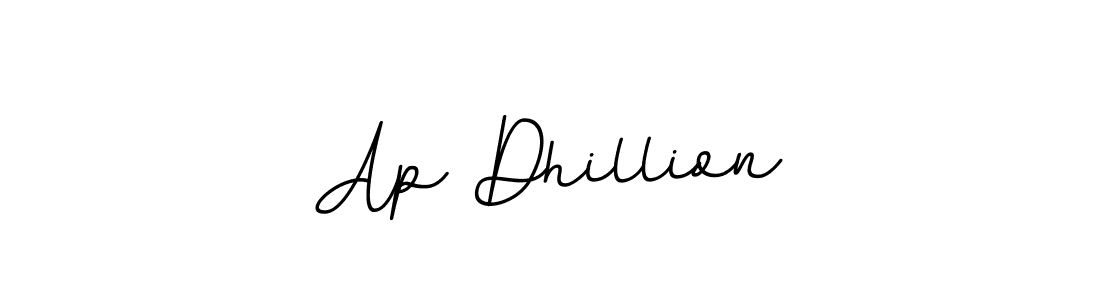 Create a beautiful signature design for name Ap Dhillion. With this signature (BallpointsItalic-DORy9) fonts, you can make a handwritten signature for free. Ap Dhillion signature style 11 images and pictures png