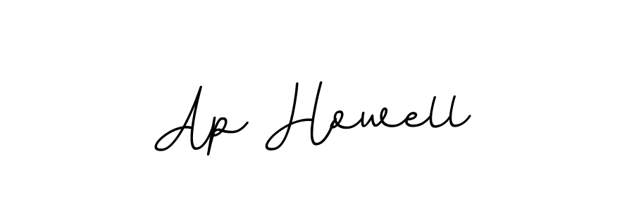 if you are searching for the best signature style for your name Ap Howell. so please give up your signature search. here we have designed multiple signature styles  using BallpointsItalic-DORy9. Ap Howell signature style 11 images and pictures png