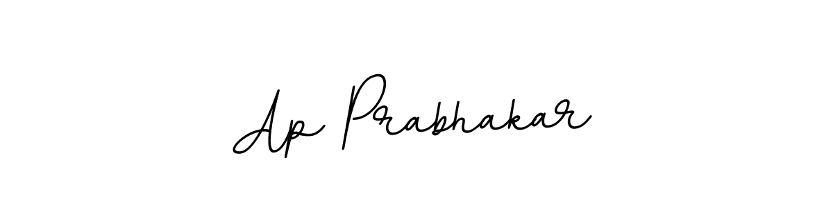 Create a beautiful signature design for name Ap Prabhakar. With this signature (BallpointsItalic-DORy9) fonts, you can make a handwritten signature for free. Ap Prabhakar signature style 11 images and pictures png