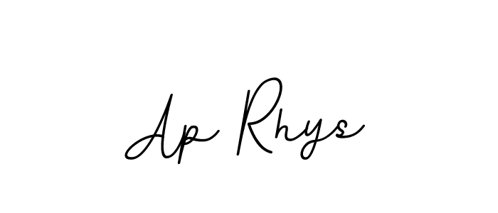 Ap Rhys stylish signature style. Best Handwritten Sign (BallpointsItalic-DORy9) for my name. Handwritten Signature Collection Ideas for my name Ap Rhys. Ap Rhys signature style 11 images and pictures png