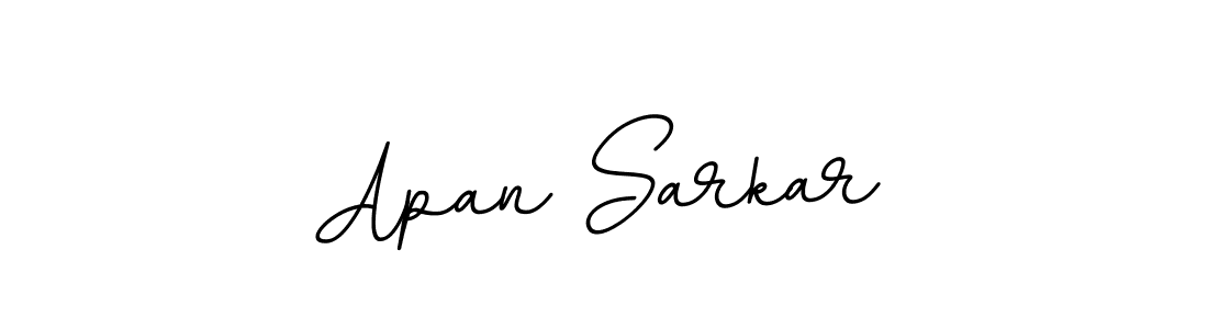 Use a signature maker to create a handwritten signature online. With this signature software, you can design (BallpointsItalic-DORy9) your own signature for name Apan Sarkar. Apan Sarkar signature style 11 images and pictures png