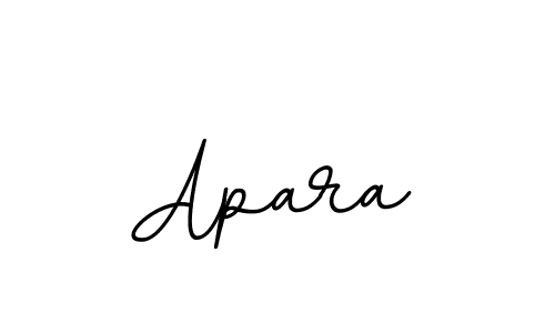 How to make Apara name signature. Use BallpointsItalic-DORy9 style for creating short signs online. This is the latest handwritten sign. Apara signature style 11 images and pictures png