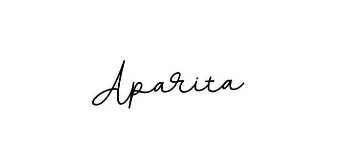 How to make Aparita name signature. Use BallpointsItalic-DORy9 style for creating short signs online. This is the latest handwritten sign. Aparita signature style 11 images and pictures png