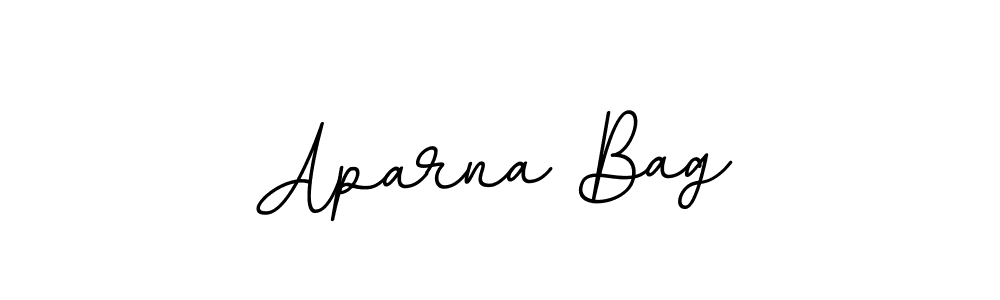 The best way (BallpointsItalic-DORy9) to make a short signature is to pick only two or three words in your name. The name Aparna Bag include a total of six letters. For converting this name. Aparna Bag signature style 11 images and pictures png