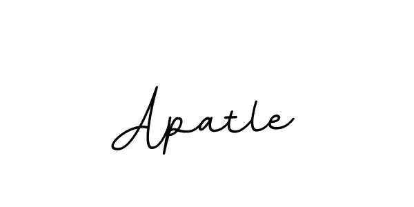 How to make Apatle signature? BallpointsItalic-DORy9 is a professional autograph style. Create handwritten signature for Apatle name. Apatle signature style 11 images and pictures png