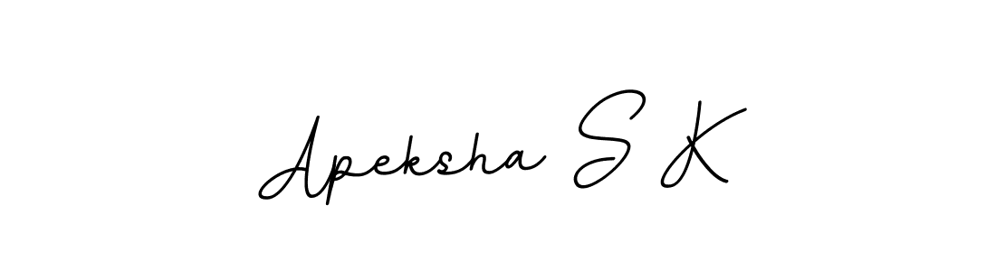 Make a beautiful signature design for name Apeksha S K. Use this online signature maker to create a handwritten signature for free. Apeksha S K signature style 11 images and pictures png