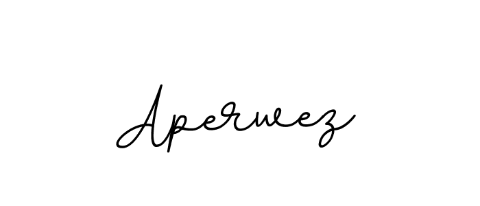 The best way (BallpointsItalic-DORy9) to make a short signature is to pick only two or three words in your name. The name Aperwez include a total of six letters. For converting this name. Aperwez signature style 11 images and pictures png