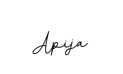 Design your own signature with our free online signature maker. With this signature software, you can create a handwritten (BallpointsItalic-DORy9) signature for name Apija. Apija signature style 11 images and pictures png