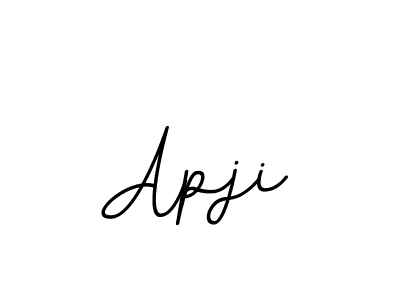 Similarly BallpointsItalic-DORy9 is the best handwritten signature design. Signature creator online .You can use it as an online autograph creator for name Apji. Apji signature style 11 images and pictures png