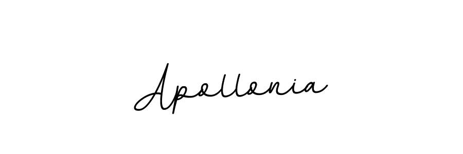Make a beautiful signature design for name Apollonia. With this signature (BallpointsItalic-DORy9) style, you can create a handwritten signature for free. Apollonia signature style 11 images and pictures png