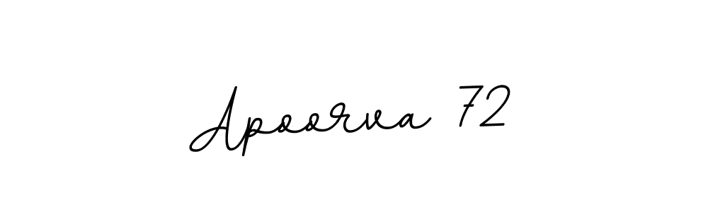 Make a beautiful signature design for name Apoorva 72. With this signature (BallpointsItalic-DORy9) style, you can create a handwritten signature for free. Apoorva 72 signature style 11 images and pictures png
