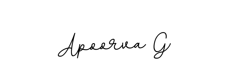 Also You can easily find your signature by using the search form. We will create Apoorva G name handwritten signature images for you free of cost using BallpointsItalic-DORy9 sign style. Apoorva G signature style 11 images and pictures png