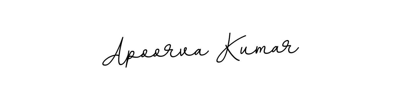 Make a beautiful signature design for name Apoorva Kumar. With this signature (BallpointsItalic-DORy9) style, you can create a handwritten signature for free. Apoorva Kumar signature style 11 images and pictures png